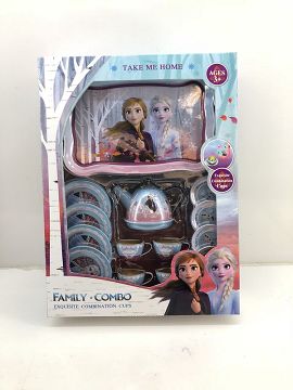 New snow princess printing tea set 15pcs