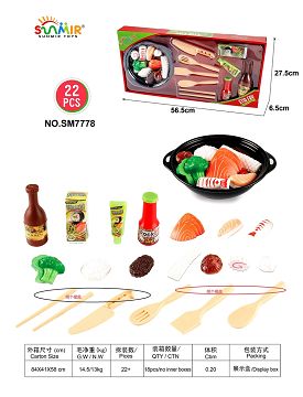 Cuisine + salmon + sushi + beef + squid and so on