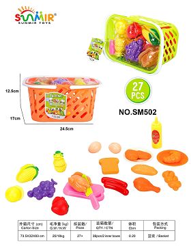 Fruit & vegetables & food are happy
