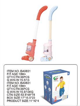 Happy vacuum cleaner