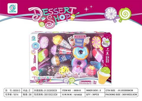 Fancy cake with ice cream lollipop doughnuts