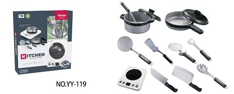 Simulation tableware semi-induction cooker