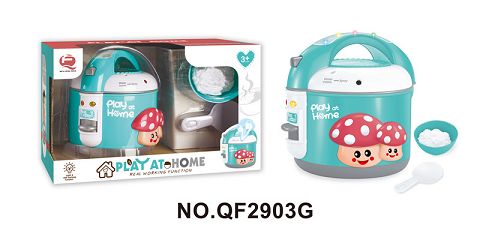 Light green spray rice cooker