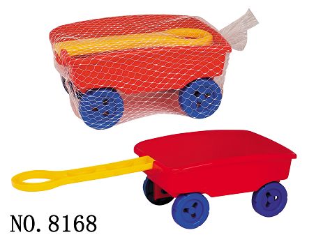 Single pull cart