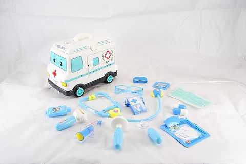 The ambulance is equipped with light IC