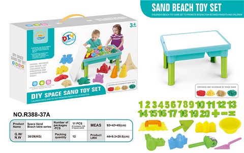 Space Sand Beach Table -11PCS Ultralight sand (500g)