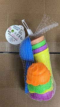 冰激凌沙滩系列网袋吊卡-9PCS