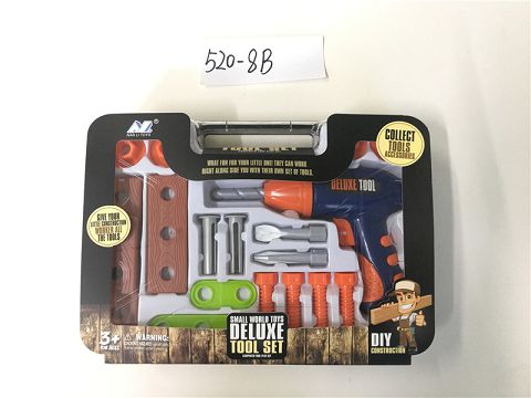 Electric drill tool set - blue system
