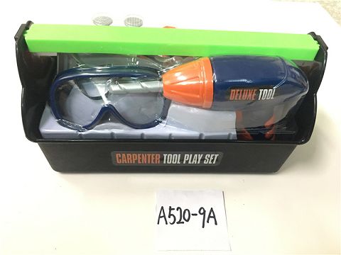 Handheld tool set for electric drill - blue system