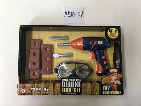 Tool set for hand drill display box
