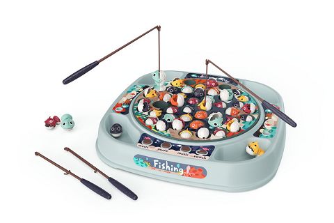 45 big fish and small fish revolving Diaoyutai set (light and music, not including 3 AA batteries)