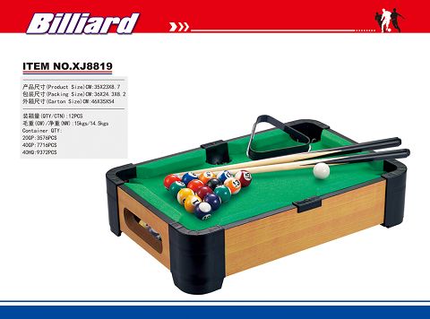 Pool table