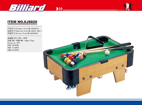 Pool table
