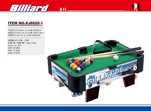 Pool table