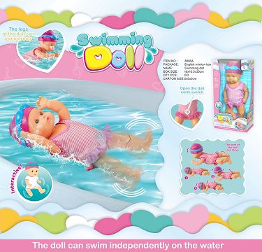 Swimming doll