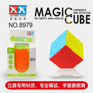五角星实色魔方