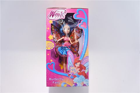 11.5寸重身关节花仙子四面彩盒