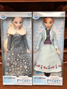 11寸实身12关节3D真眼2018新冰雪公主Olaf Frozen Adventure
