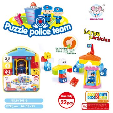 警察系列积木(22 PCS)