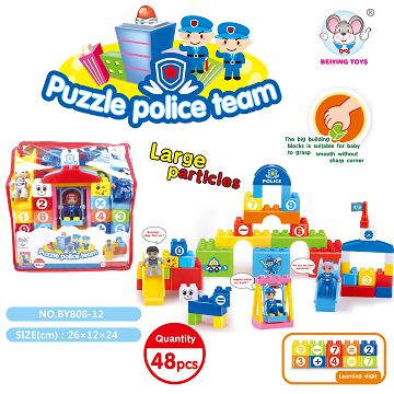 警察系列积木(48 PCS)