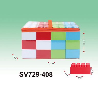 12PCS橙色大积木