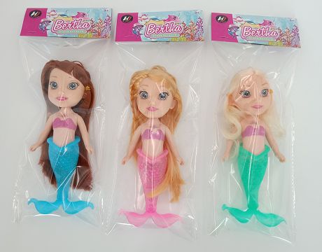 6寸灯光美人鱼3色