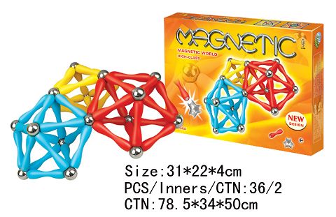 加强形磁性积木(120PCS)
