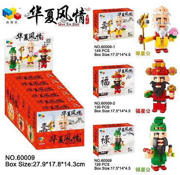 华夏风情-福禄寿/6PCS展示盒