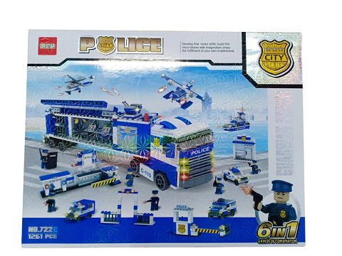 6合1城市警察1080pcs