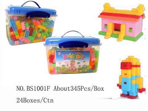 乐高式颗粒积木约345PCS