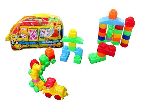 火车积木乐园58PCS