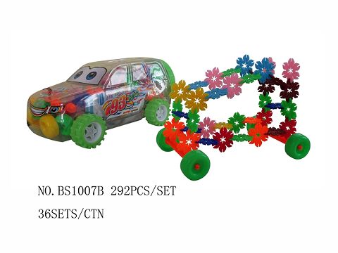 车体装3.3CM雪花片带轴292PCS