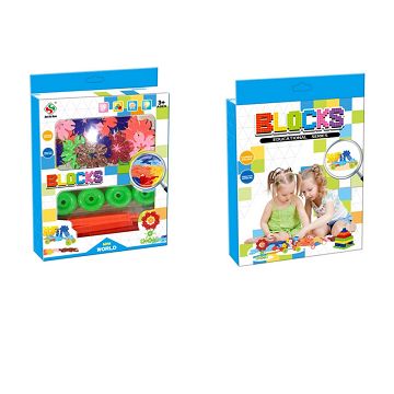 3.3CM雪花片带轴48PCS