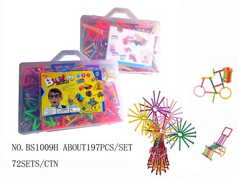 聪明棒拼插玩具约197PCS