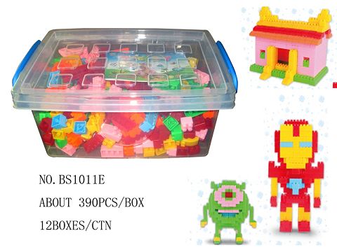 乐高式颗粒积木约390PCS