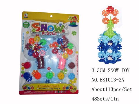 3CM圆形雪花片约113片