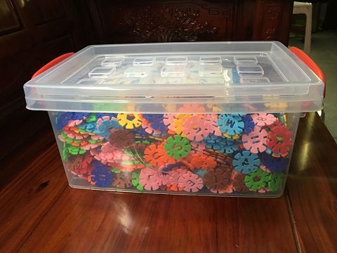 3CM圆形雪花片约1500片