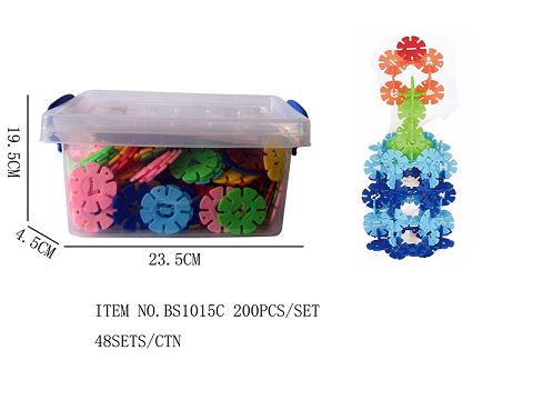 4CM圆形雪花片约200片