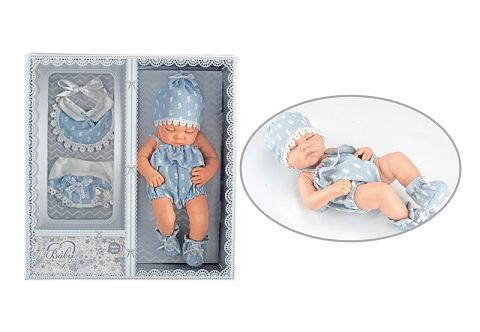 15寸初生娃娃带围巾/小吊裤