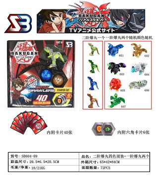 Blast shot 3 and 40 cards and 6 hexagonal cards