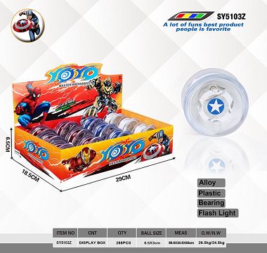6.5x3cmYOYO球（美国队长）