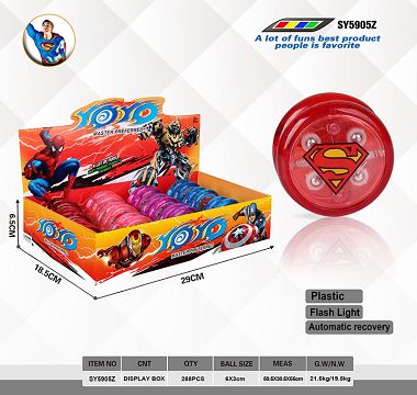 6x3cmYOYO Ball (Superman)