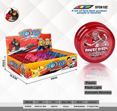 6x3cmYOYO Ball (Angry Birds)