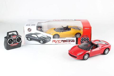 1:18四通法拉利458敞篷跑车