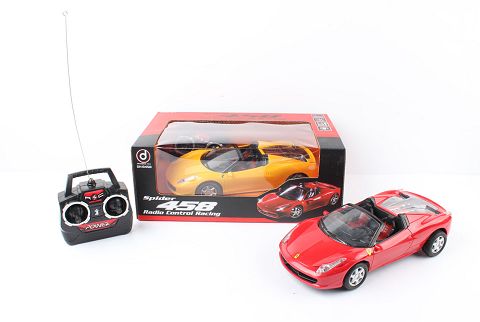 1:18四通法拉利458敞篷跑车