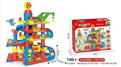 Diecast Parking Set