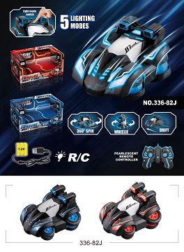 2.4G六通特技车（包电）
