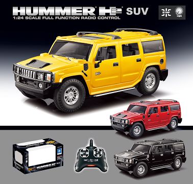 1:24 four-way remote control vehicle with front and rear lights
