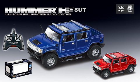 1:24 large wheel with front and rear lights four-way remote control car
