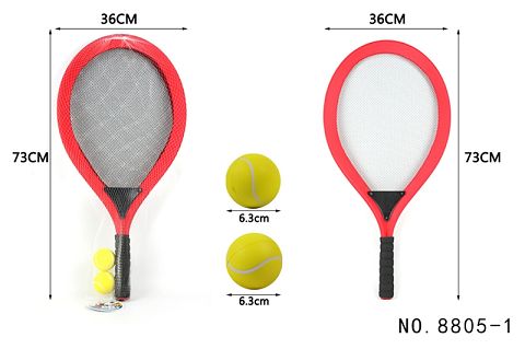 Cloth art extra large racquet